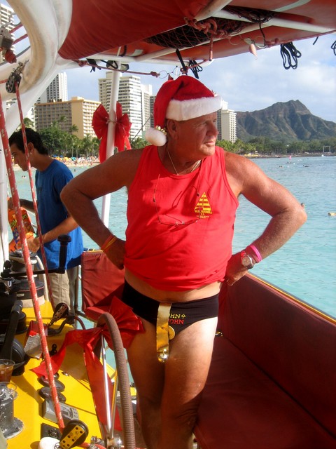 Captain Santa Fears NO Sea Turtles!!